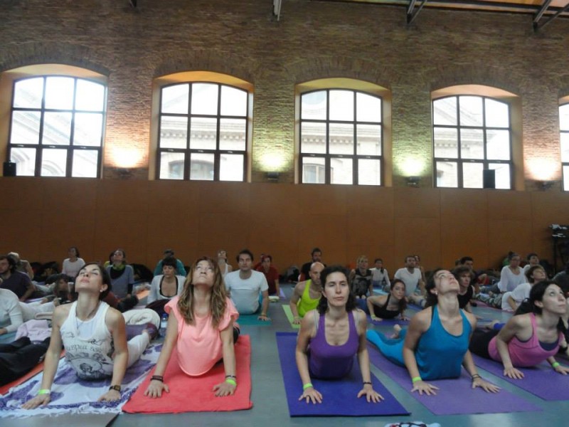 yoga class